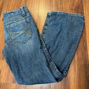 Y2K Aeropostale Chelsea Bootcut Size 5/6 Short Light Wash Denim Jeans